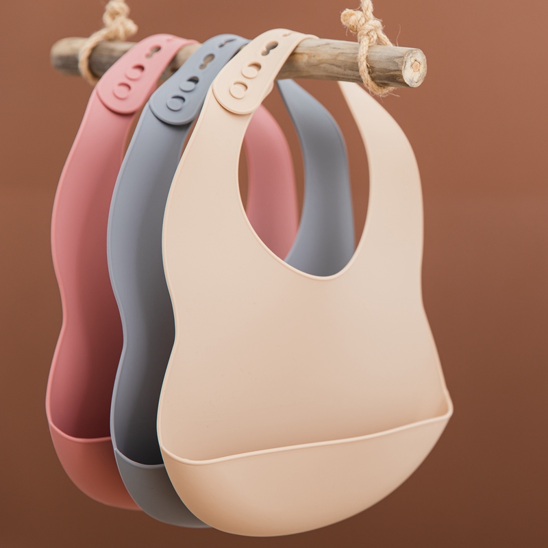 Waterproof Baby Bibs Silicone - 0-3 Jaar Baby Bib Bpa Gratis