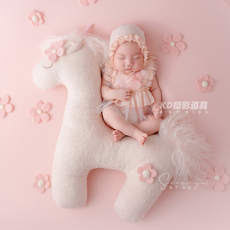 Infant Photography Props Outfit - Schattig eenhoorn thema pasgeboren fotografie rekwisieten