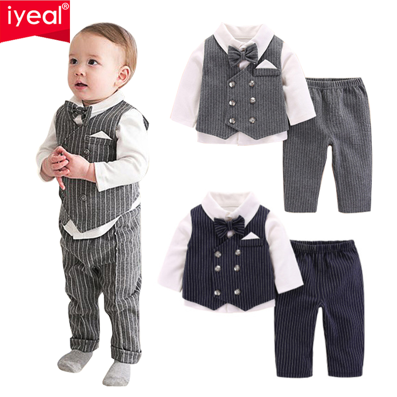 Baby Boy Suit Set Baptism - IYEAL Baby Boy Doop Pak Set