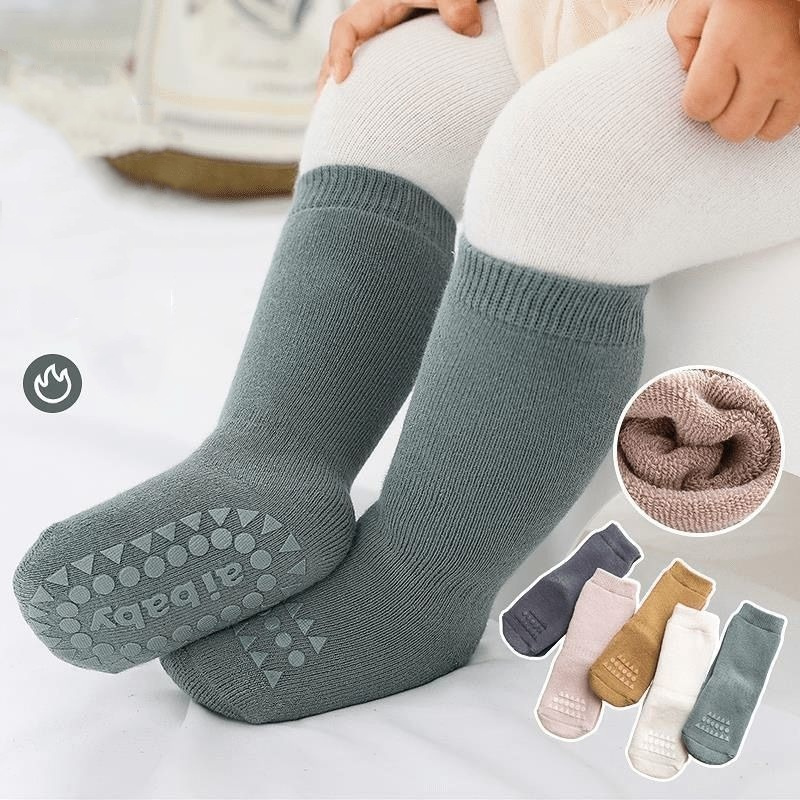 Unisex Baby Socks Non Slip - Verdikte kindervloersokken Peuter Baby Jongens Meisjes