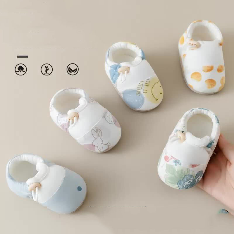 Unisex Baby Socks Non Slip - Wandelschoenen voor kinderen Cartoon dierenpatroon Pasgeboren