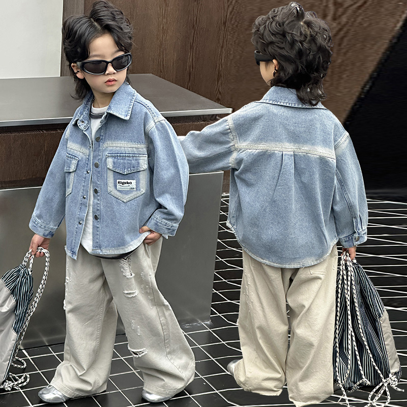 Baby Clothes - Lente Herfst Mode Baby Boy Denim