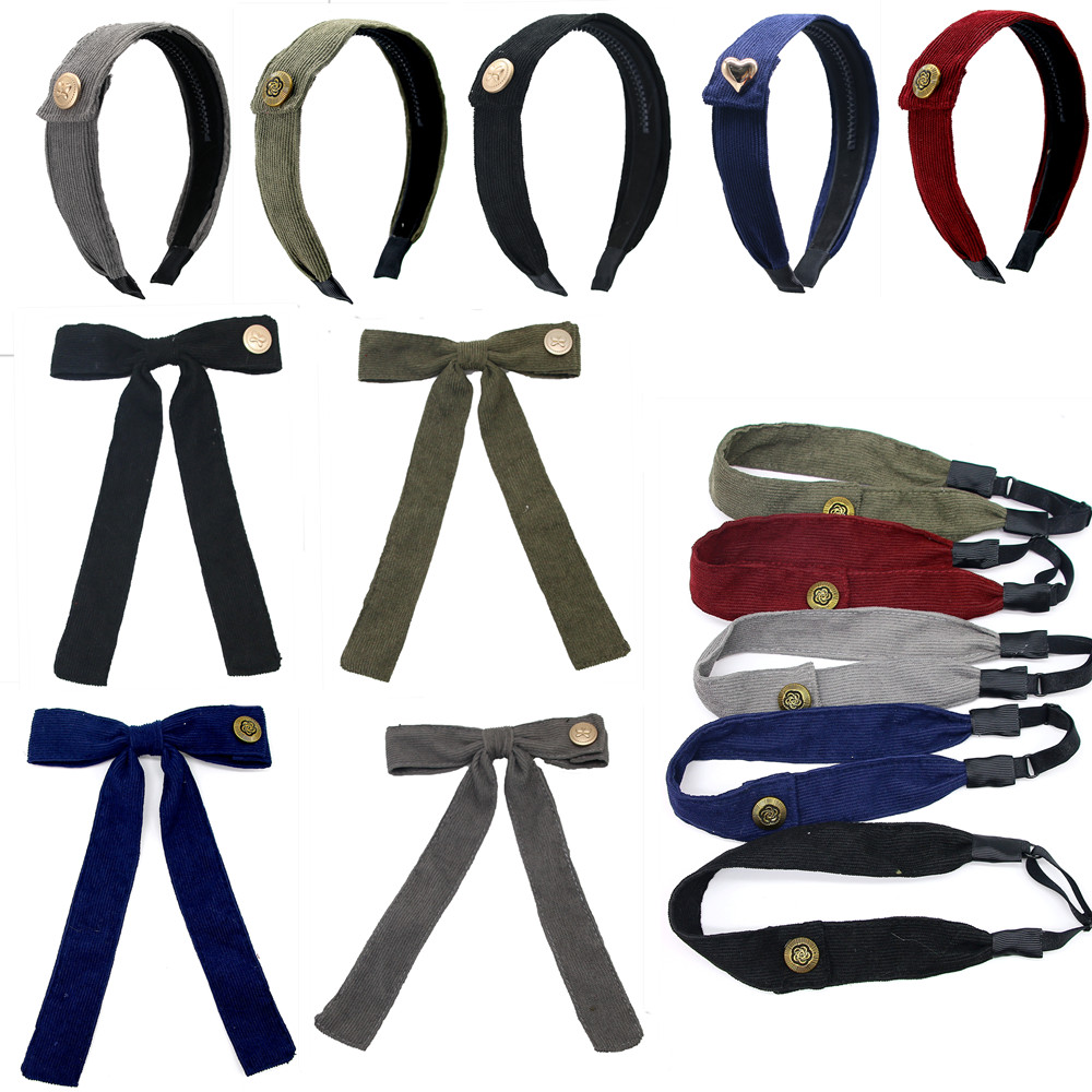 Baby Gear - A5 Mode Cordury Gouden knop Platte