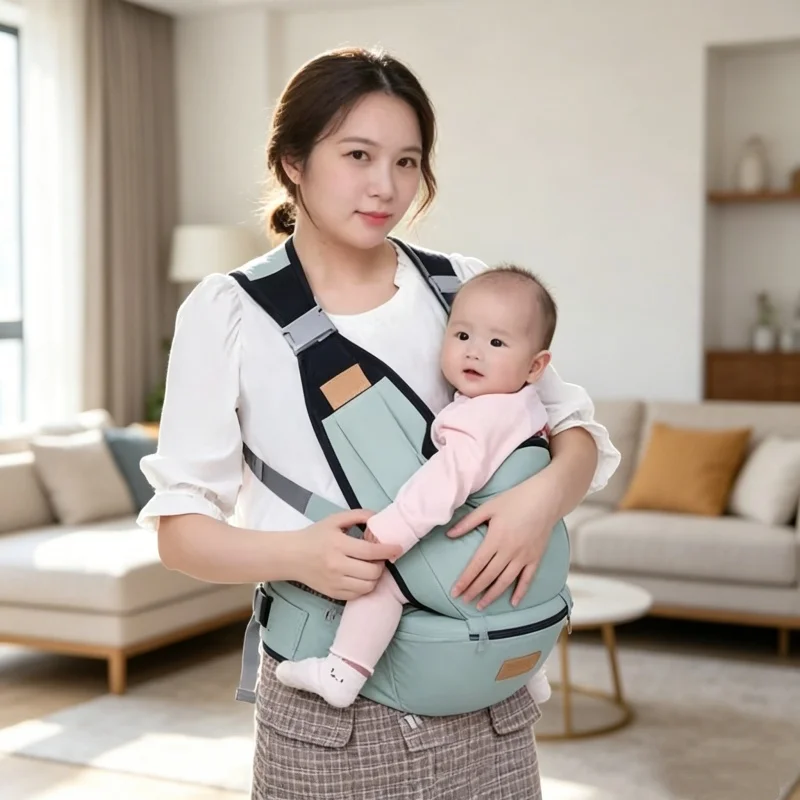Ergonomic Baby Carrier Newborn To Toddler - Ergonomische draagzak Multifunctionele draagzak Verstelbare draagzak