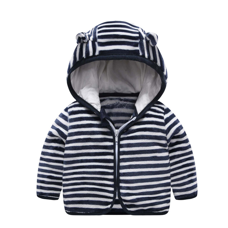 Toddler Boy Winter Fleece Jacket - 2026 Baby Meisjes Jassen Jongens Koraal