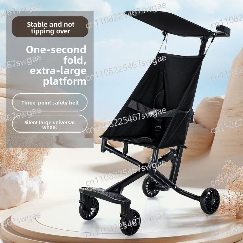 Lightweight Foldable Baby Stroller Compact - Ultralichte opvouwbare babywalker buggy compacte draagbare