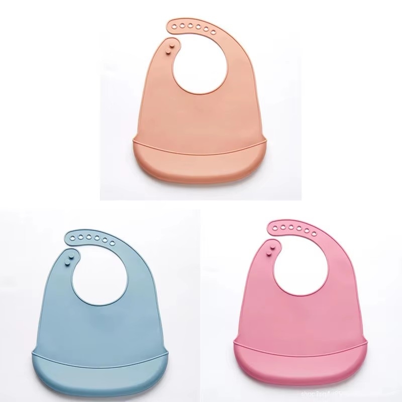 1/3pcs Baby Slabbetje Verstelb - Waterproof Baby Bibs Silicone recensie en prijs