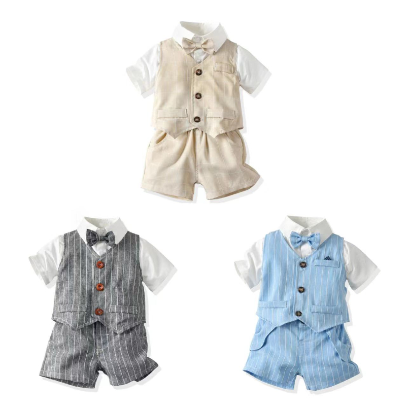 Baby Britse Gentleman Outfit B - Baby Boy Suit Set Baptism recensie en prijs