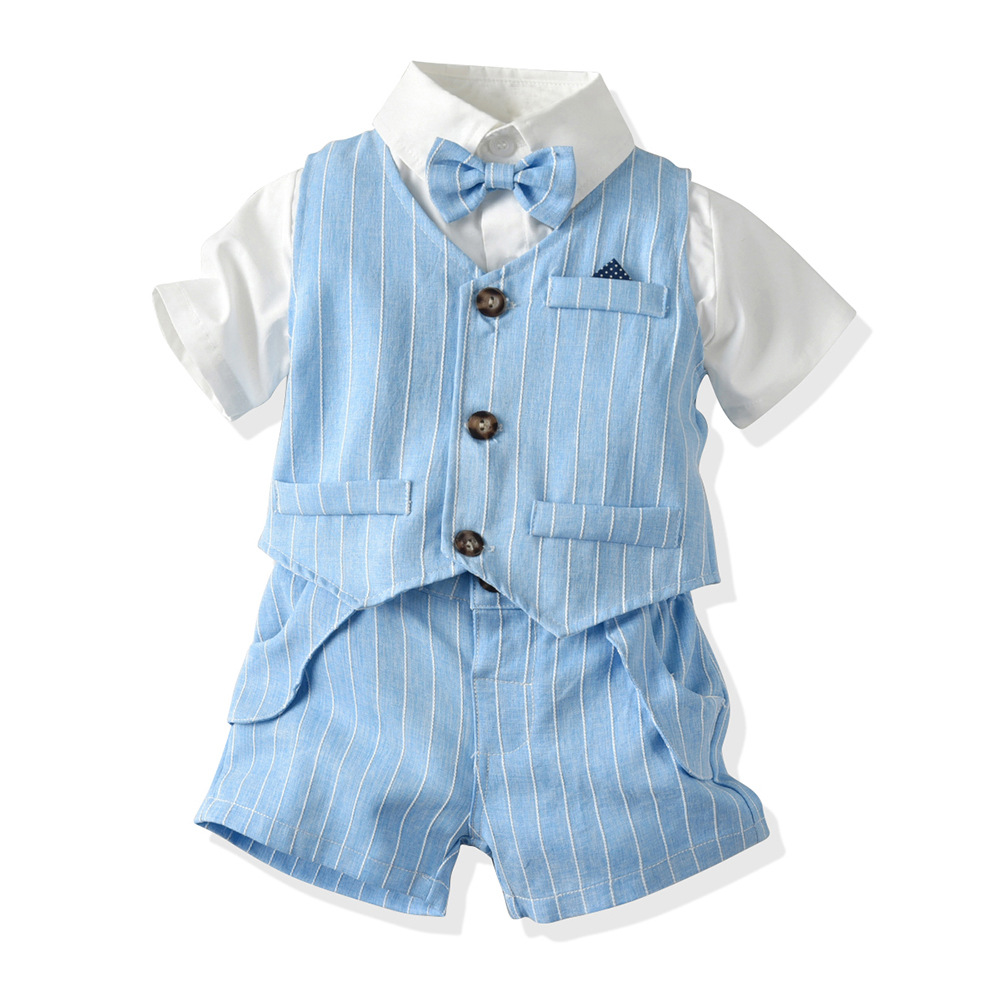 Baby Britse Gentleman Outfit B - Baby Boy Suit Set Baptism recensie en prijs