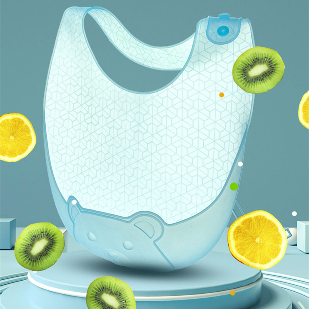 Baby-eesslab, aanvullend voeds - Waterproof Baby Bibs Silicone recensie en prijs
