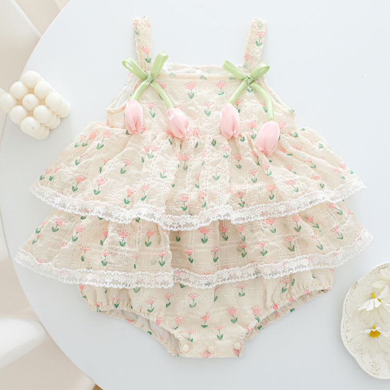 2026 Baby Meisje Zomer Prinses - Newborn Baby Girl Romper Floral recensie en prijs