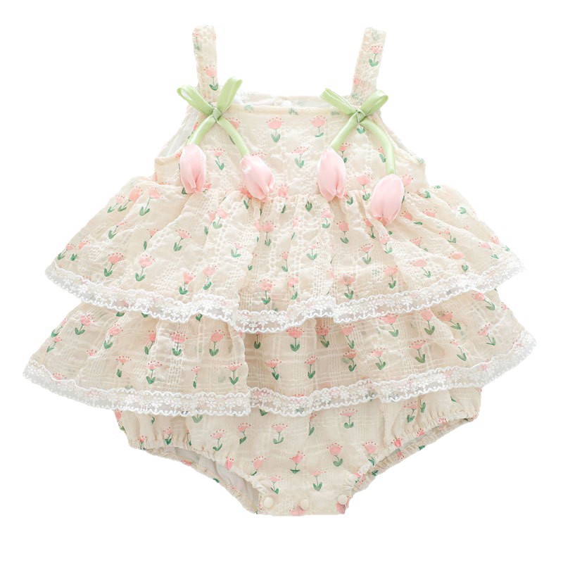 2026 Baby Meisje Zomer Prinses - Newborn Baby Girl Romper Floral recensie en prijs