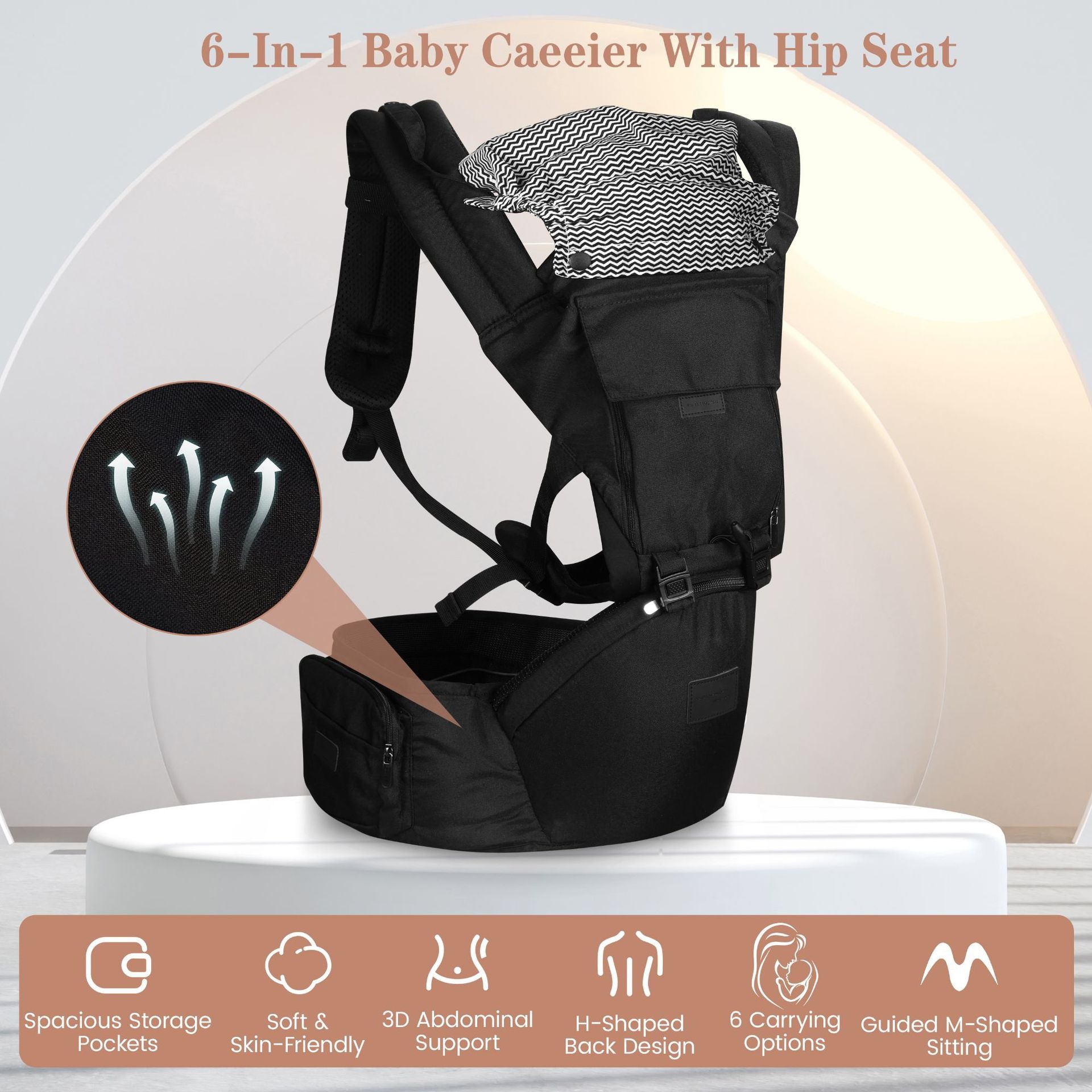Draagzak met heupzitje, ergono - Ergonomic Baby Carrier Newborn To Toddler recensie en prijs