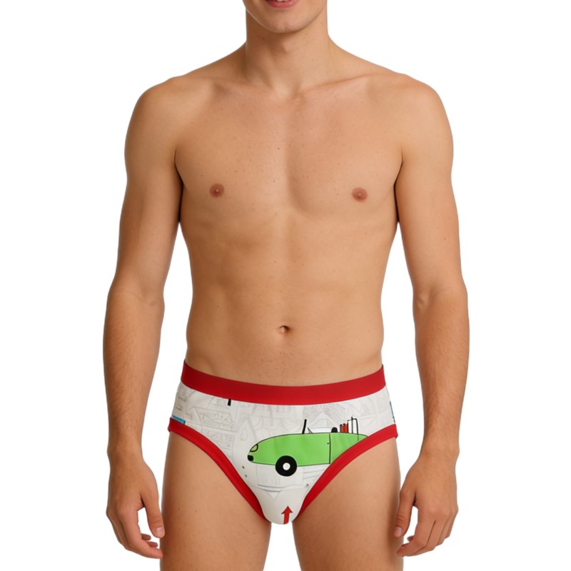 Heren slipjes met schattig car - Diapering recensie en prijs