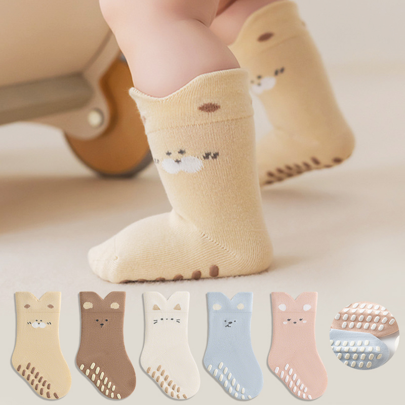 3/5 paar antislipsokken voor p - Unisex Baby Socks Non Slip recensie en prijs