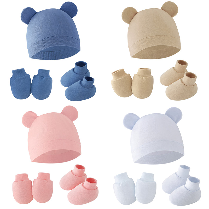 2026 Baby Hoed Handschoen Sokk - Infant Beanie Hat With Ears recensie en prijs