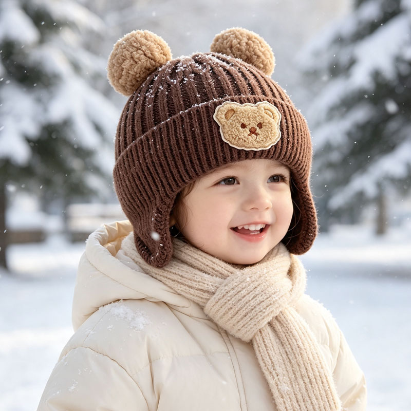 1-10 stuks Baby Beerenoortjes  - Infant Beanie Hat With Ears recensie en prijs