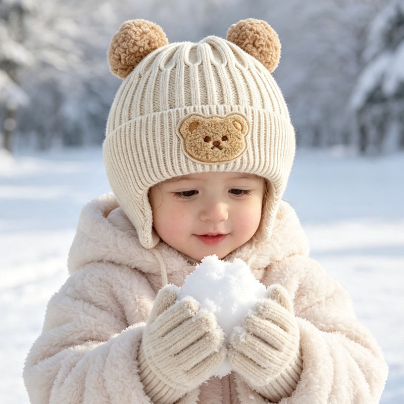 1-10 stuks Baby Beerenoortjes  - Infant Beanie Hat With Ears recensie en prijs