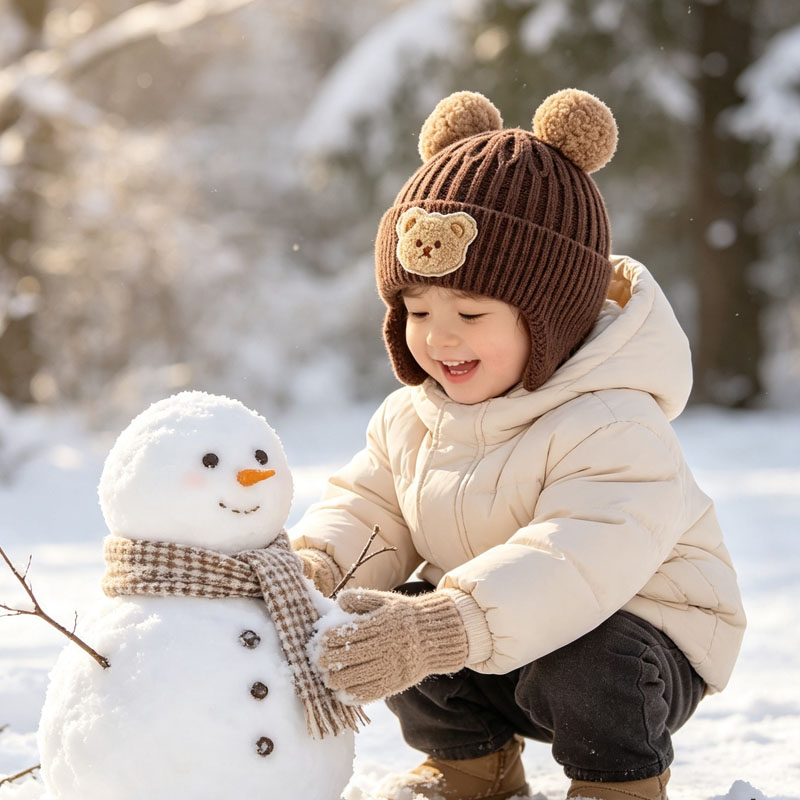 1-10 stuks Baby Beerenoortjes  - Infant Beanie Hat With Ears recensie en prijs