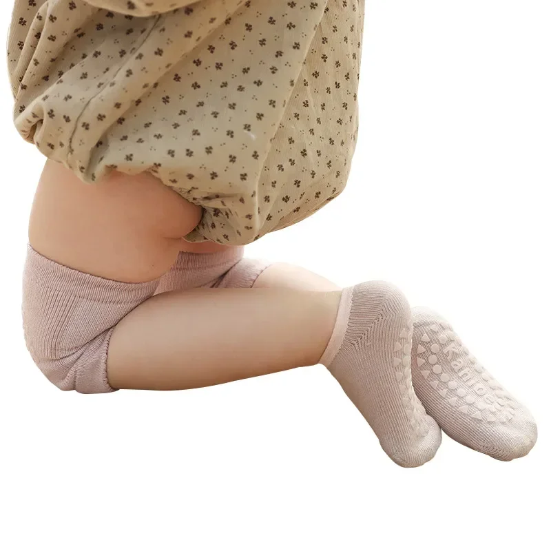 1 Set Baby Sokjes & Kniebesche - Unisex Baby Socks Non Slip recensie en prijs