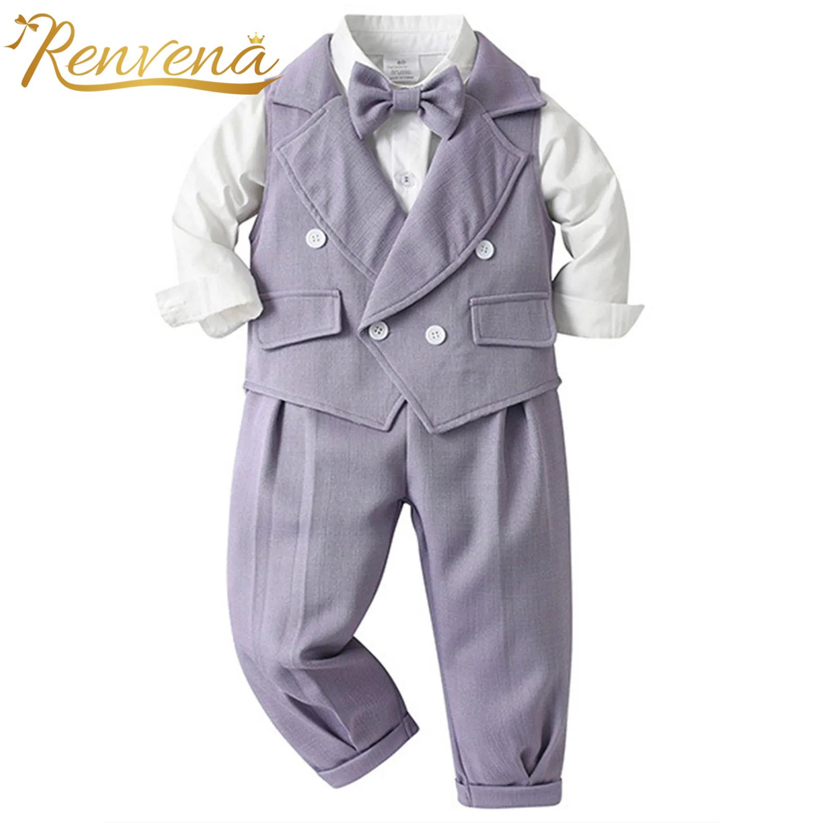Baby Jongens Gentleman Pak Doo - Baby Boy Suit Set Baptism recensie en prijs