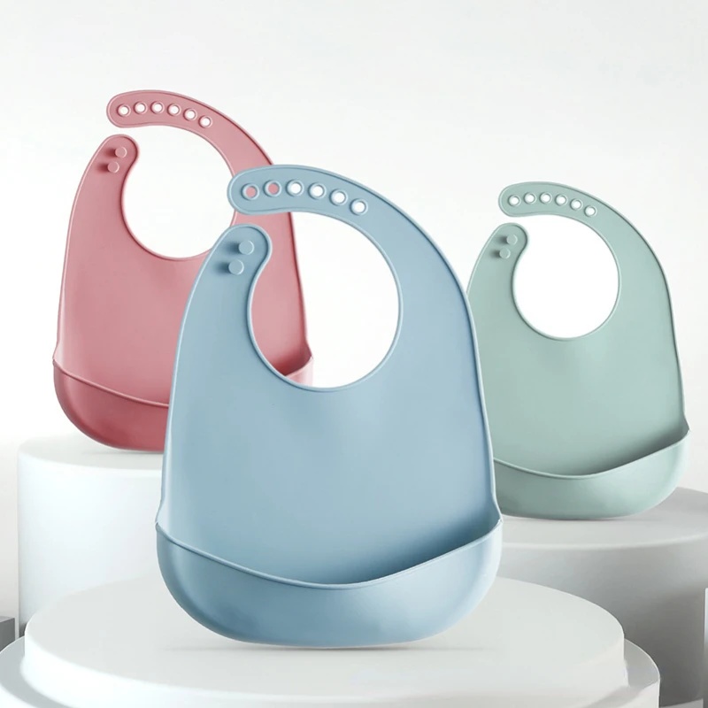 1-5 stuks baby siliconen slabb - Waterproof Baby Bibs Silicone recensie en prijs
