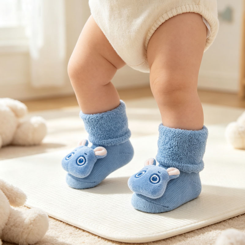 1/3/5 paar dikke lus-terry bab - Unisex Baby Socks Non Slip recensie en prijs