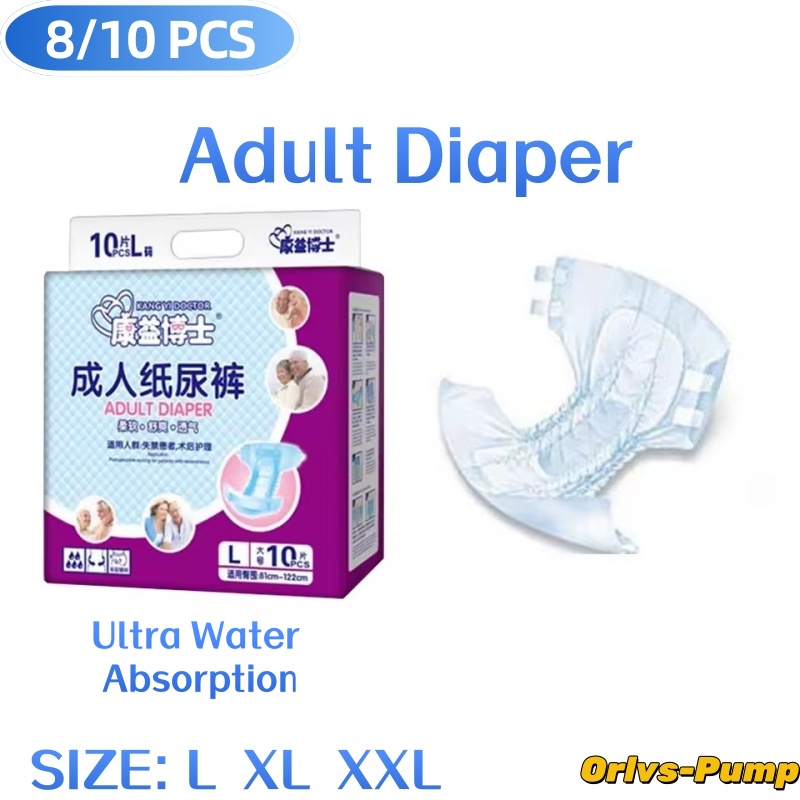 8-10 stuks/zak Luiers voor vol - Diapering recensie en prijs