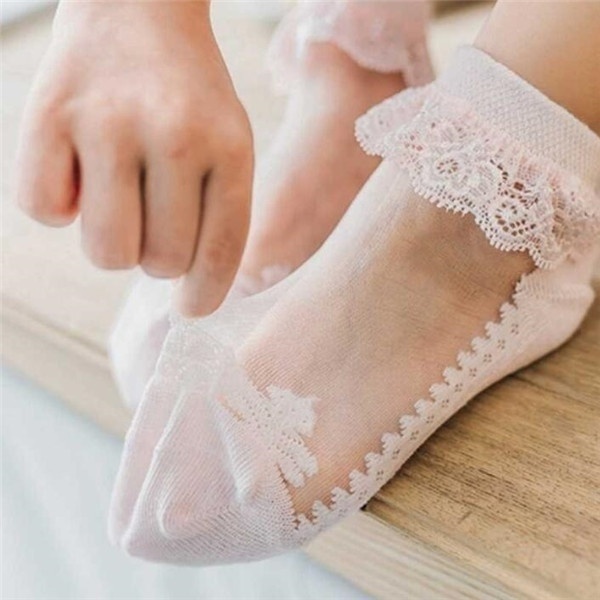 Leuke kanten bloemennet-babyso - Unisex Baby Socks Non Slip recensie en prijs