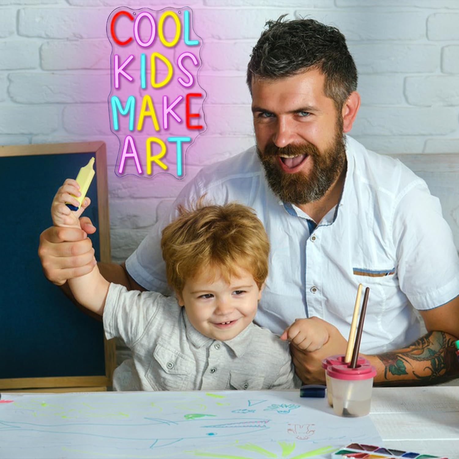 Cool Kids Make Art Neon Sign U - Nursery recensie en prijs